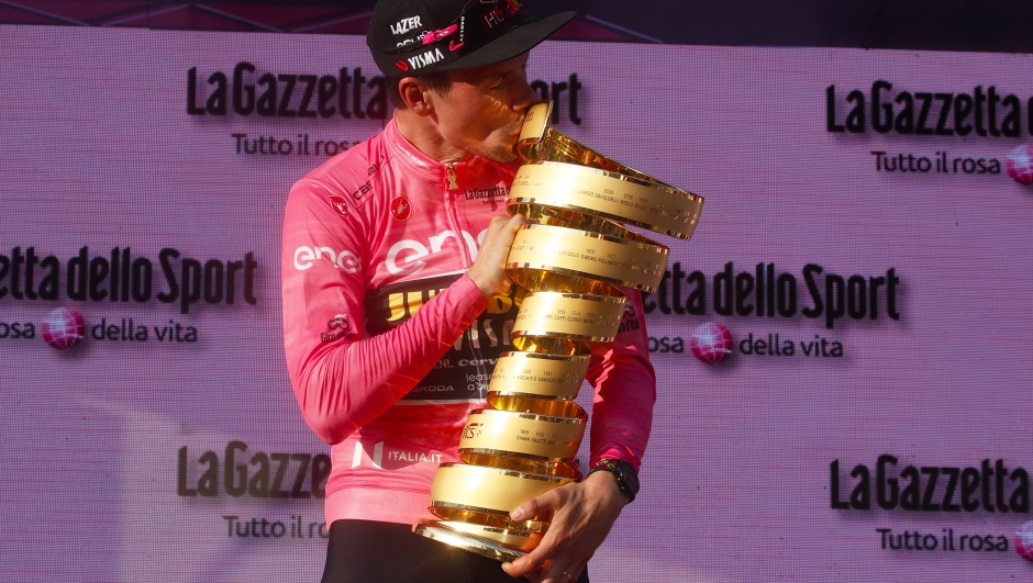 Giro d'Italia 2023 - 106th Edition - 21th stage  Roma - Roma 126 km - 28/05/2023 - Primoz Roglic (SLO - Jumbo - Visma) - photo Roberto Bettini/SprintCyclingAgency©2023