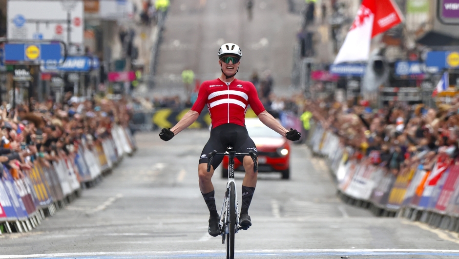 UCI 2023 World Championship Glasgow - Men Junior Road Race - 05/08/2023 - Albert Philipsen (DEN) - photo Luis Angel Gomez/SprintCyclingAgency©2023


Albert Philipsen (DEN)