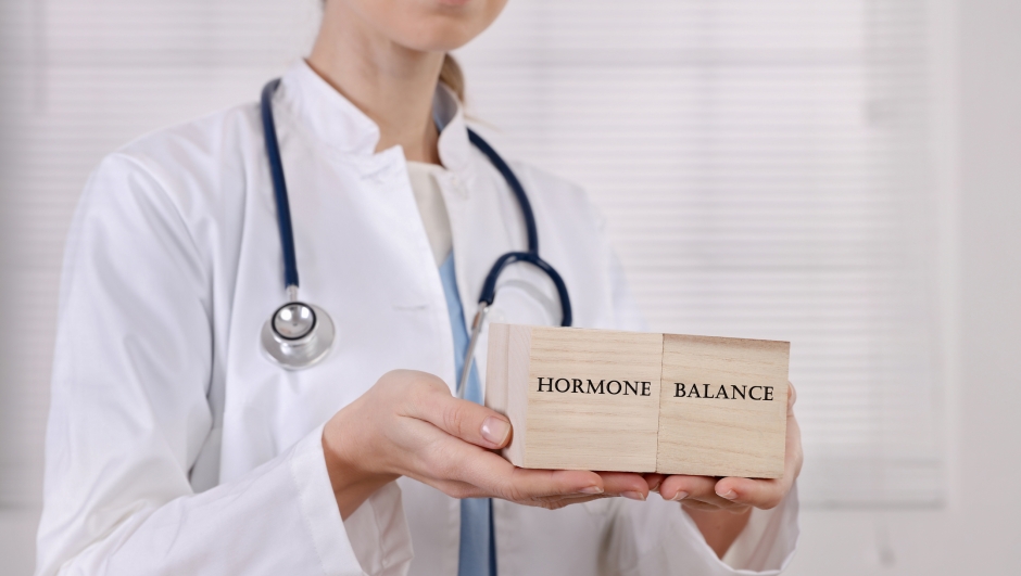 Female Hormone balance , Gynecology concept