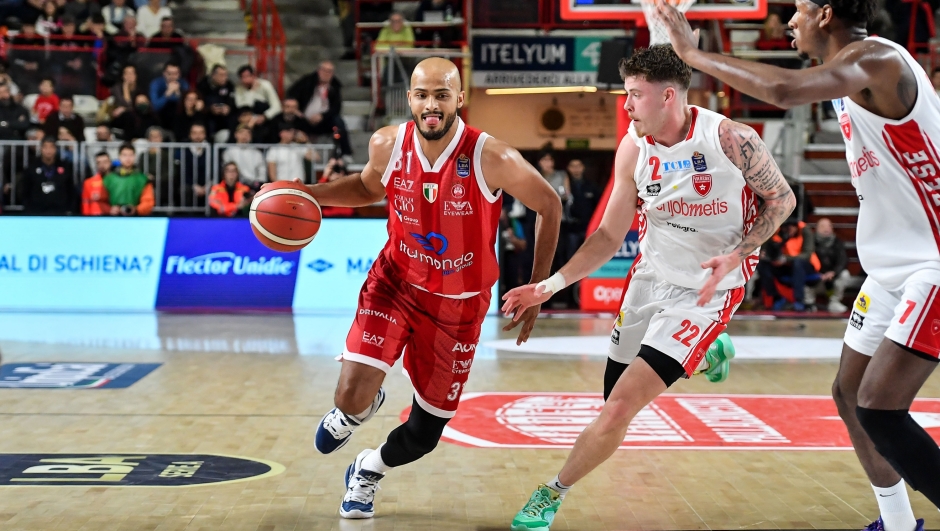 Shavon Shields Openjobmetis Varese - EA7 Emporio Armani Olimpia Milano Lega Basket Serie A UnipolSAI 2023/2024 Varese, 17/12/2023 Foto ClaudioDegaspari // Ciamillo-Castoria