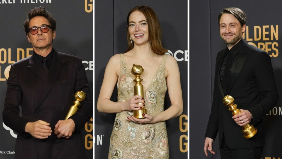 Golden Globe 2024, vincono Oppenheimer, Emma Stone e Succession