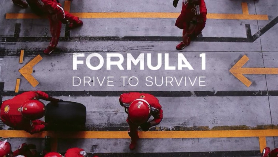 Una delle schermate con cui abitualmente iniziano le puntate di "Formula 1: Drive to Survive". Netflix