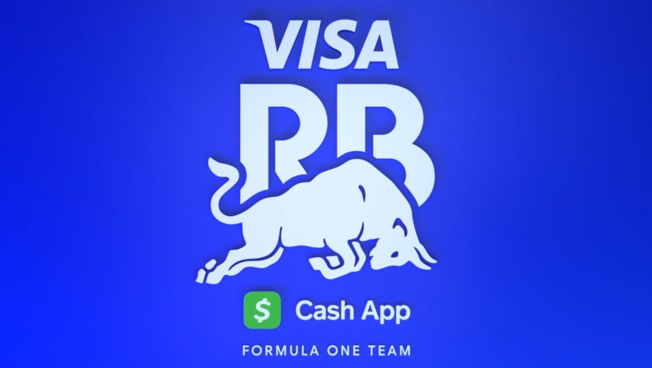 Il nuovo logo del team Visa Cash App RB F1
