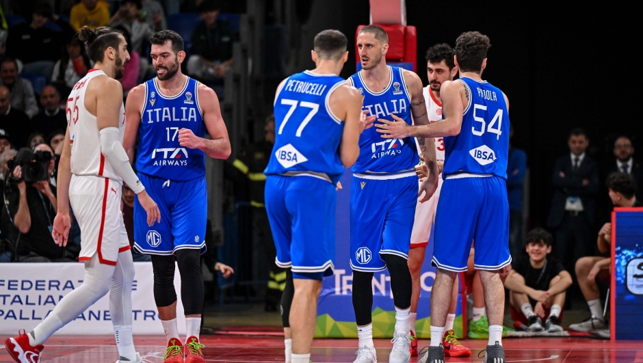Achille Polonara Italia Italy - Turchia Turkiye FIBA EuroBasket 2025 Qualifiers FIP 2024 Pesaro, 22/02/2024 Foto L.Canu / Ciamillo-Castoria