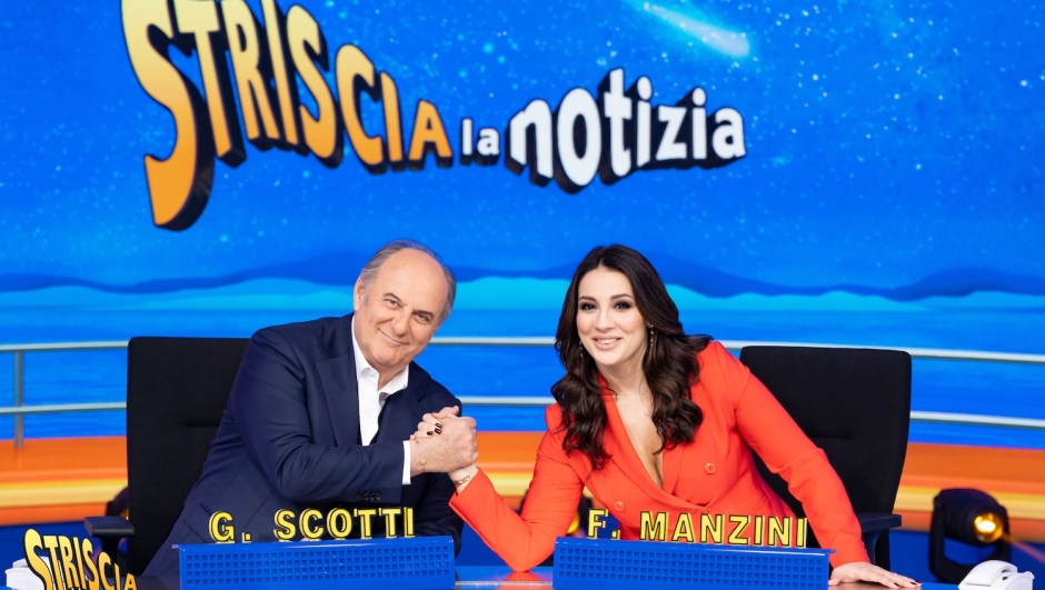 Striscia la Notizia, tornano Gerry Scotti e Francesca Manzini alla conduzione