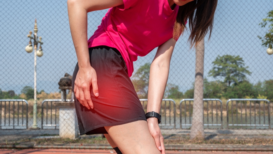 Muscle strain is often the cause of waist pain from heavy lifting or vigorous exercise.