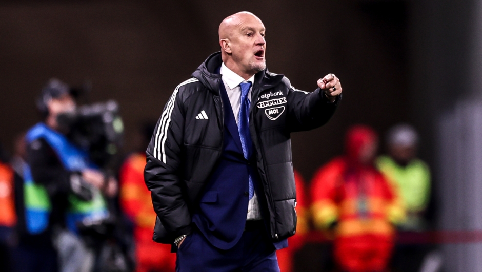 BUDAPEST, HUNGARY - MARCH 22:  Marco Rossi of Hungary  head coach during the international friendly match between Hungary and Turkiye at Puskas Arena on March 22, 2024 in Budapest, Hungary. (Photo by David Balogh/Getty Images)