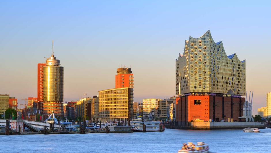 Hamburg Elbphilharmonie e Porto di Amburgo