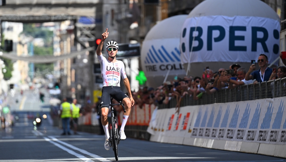 Giro dell'Appennino 2024 - 85th Edition - Novi Ligure - Genova 198,5 km - 14/07/2024 - Jan Christen (SUI - UAE Team Emirates) - photo Ivan Benedetto/SprintCyclingAgency©2024