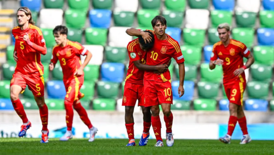 Fortuny, gol Italia-Spagna U19