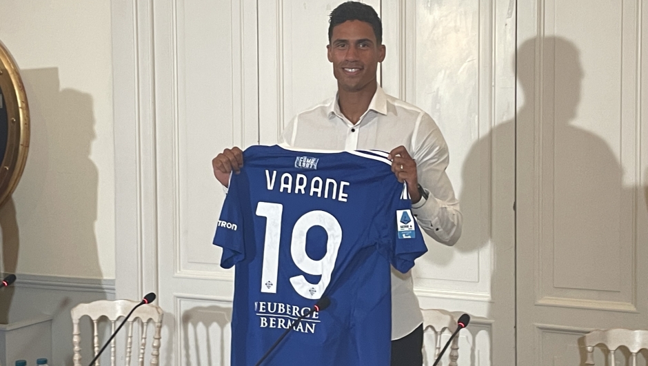 varane presentazione a como