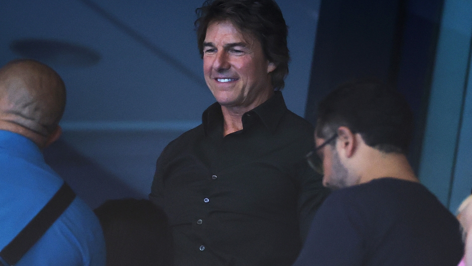 NANTERRE, FRANCE - JULY 27: American actor and film producer Tom Cruise is seen in attendance on day one of the Olympic Games Paris 2024 at Paris La Defense Arena on July 27, 2024 in Nanterre, France. (Photo by Al Bello/Getty Images)