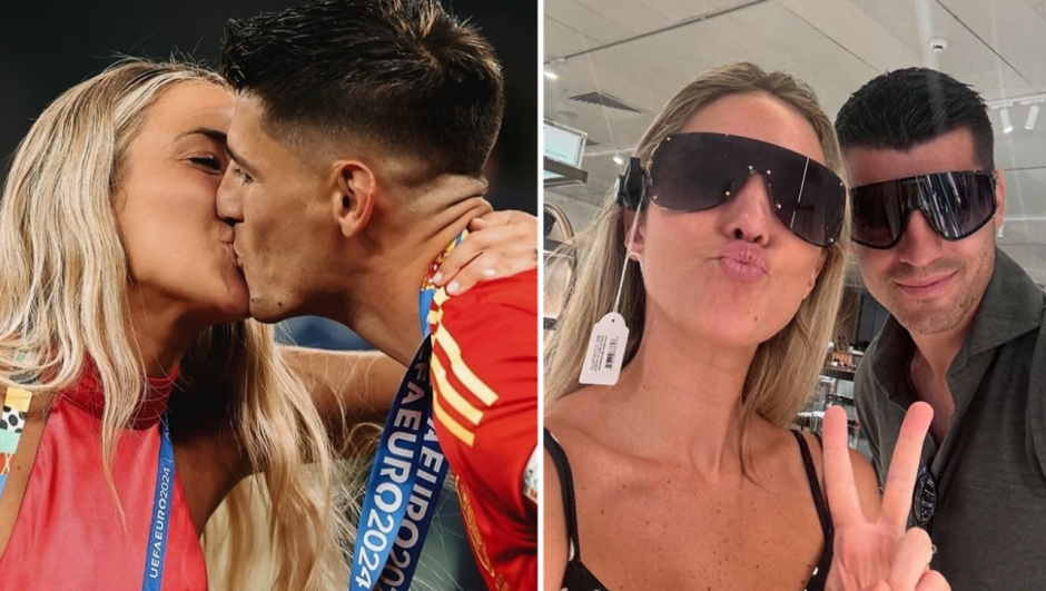 Alvaro Morata e Alice Campello