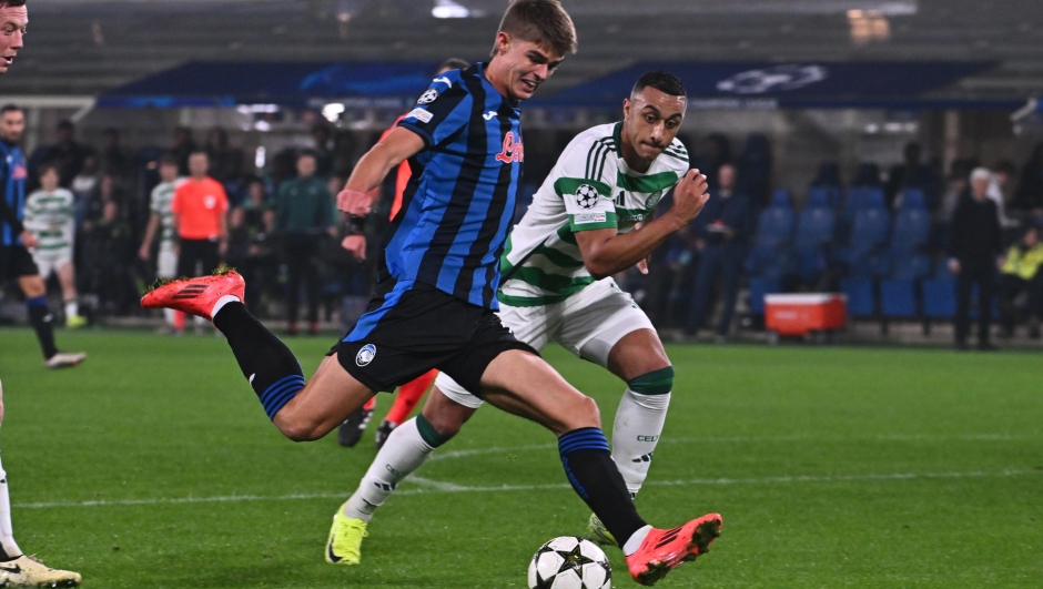 Atalanta's Charles de Ketelaere during the UEFA Champions League soccer match between Atalanta BC and Celtic FC at the Bergamo Stadium in Bergamo, Italy, 23 October 2024. ANSA/MICHELE MARAVIGLIA