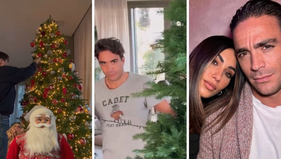 Alessandro Matri fa l'albero senza Federica Nargi