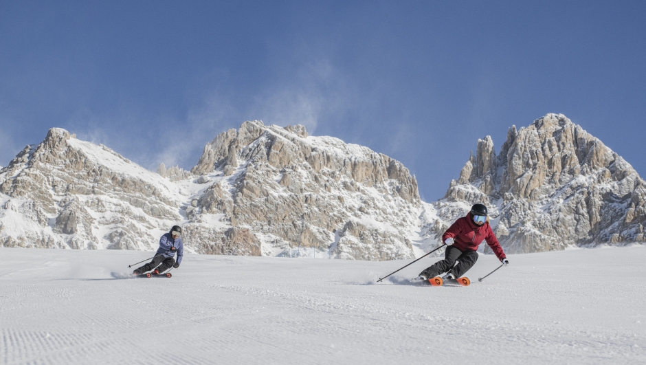 dolomiti superski sciare famiglia sci