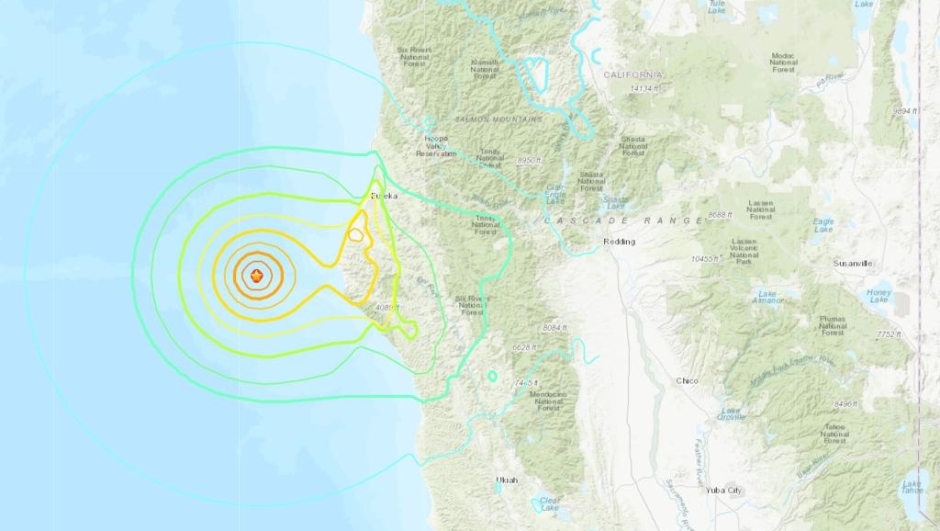 Terremoto in California