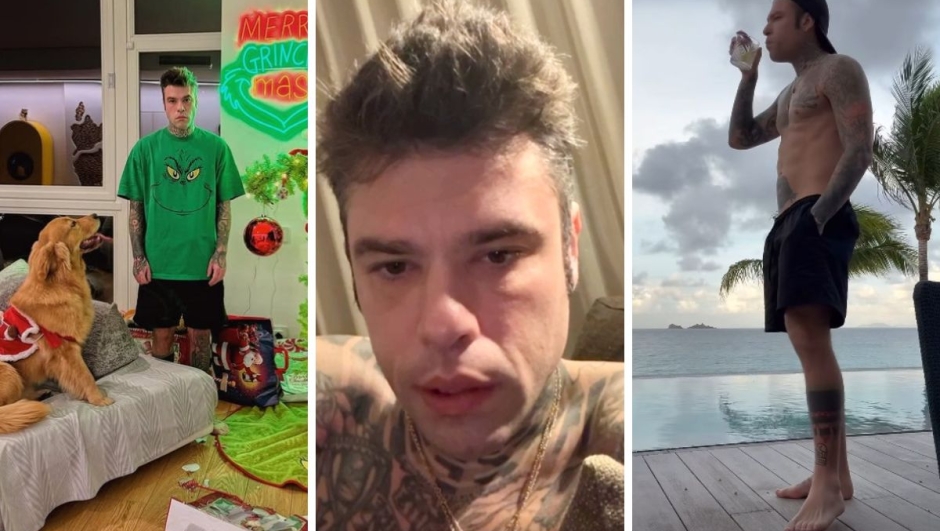 Fedez ai Caraibi senza figli