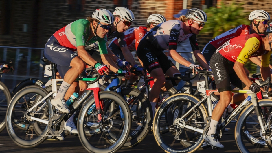 Villawood Men's Classic 2025 - Criterium - Adelaide - Adelaide 54 km - 18/01/2025 - Alberto Bettiol (ITA - XDS Astana Team) - photo Kei Tsuji/SprintCyclingAgency?2024