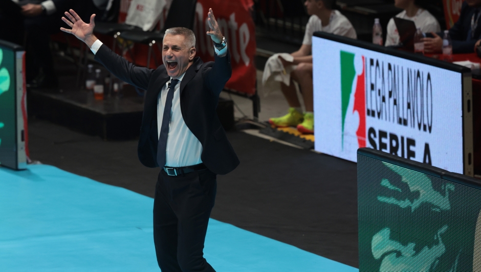 LEGAVOLLEY SEMIFINALE DEL MONTE COPPA ITALIA. Sir Susa Vim Perugia - Rana Verona.