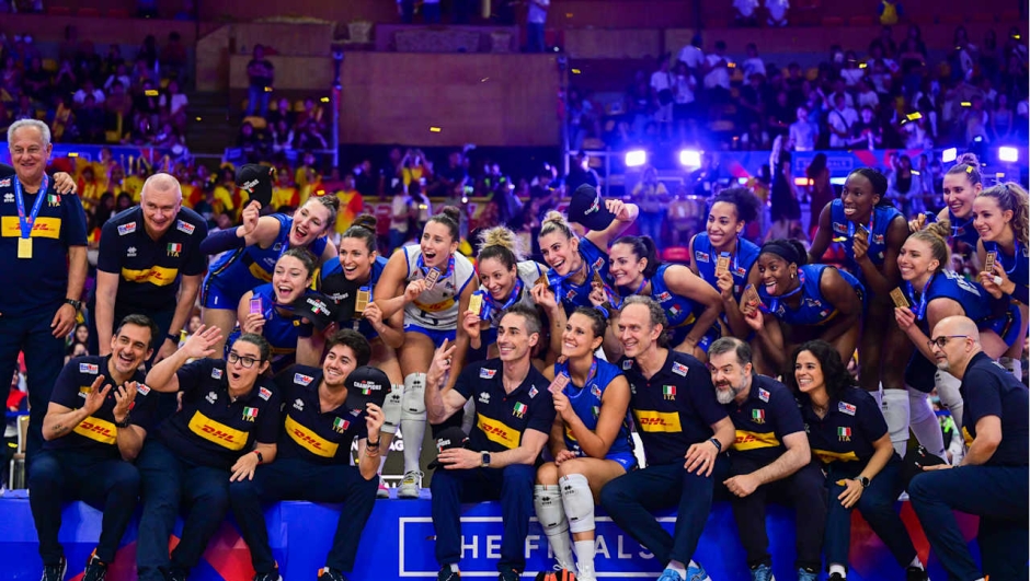 L'Italia che ha vinto la Vnl femminile nel 2024