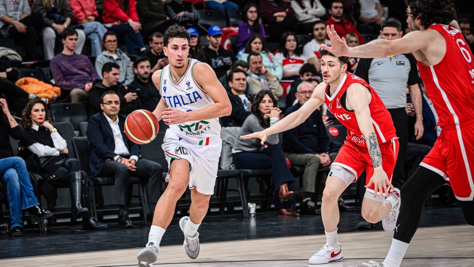 Giordano Bortolani Nazionale Italiana Maschile Senior Eurobasket 2025 - Qualificazioni Turchia - Italia Istanbul, 20/02/2025 Foto M.Ceretti / Ciamillo-Castoria