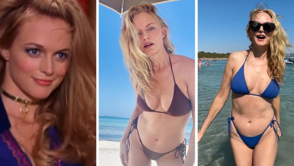 Heather Graham sexy in Sardegna a 55 anni