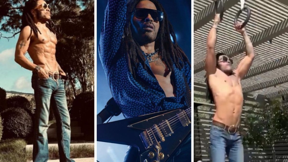 Lenny Kravitz il segreto per stare in forma a 61 anni arriva dal nonno