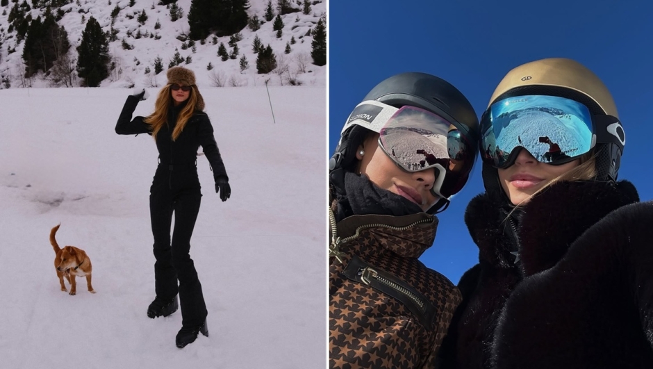 Laila Hasanovic sulla neve