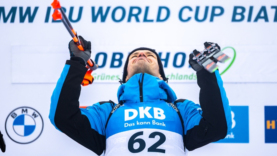 
Tommaso Giacomel (ITA) - IBU World Cup Biathlon, mens sprint race, Oberhof (GER). www.biathlonworld.com © Yevenko/IBU. Handout picture by the International Biathlon Union. For editorial use only. Resale or distribution is prohibited.