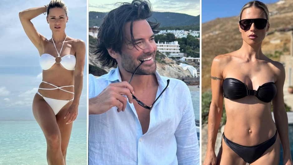 Michelle Hunziker e Giulio Berruti