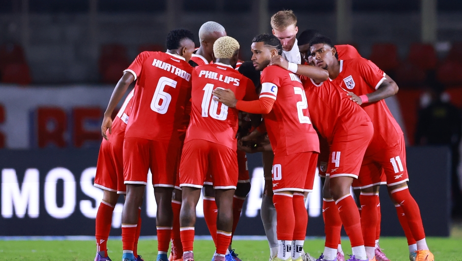 Team of Panama during an international friendly match between Panama and Mexico at Rommel Fernandez Stadium on January 22, 2026 in Panama City, Panama.  (Photo by Hector Vivas/Getty Images)