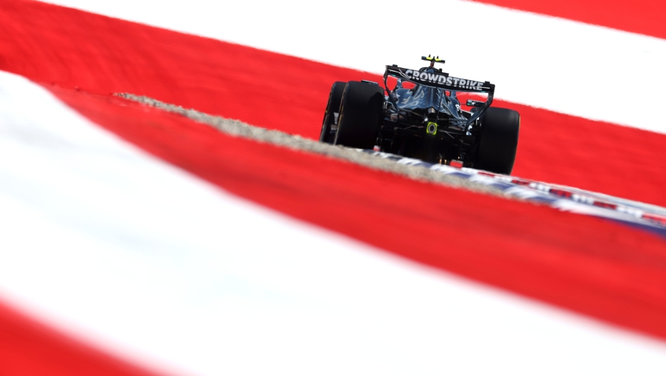  Andrea Kimi Antonelli of Italy driving the (12) Mercedes AMG Petronas F1 Team W17 on track during practice ahead of the F1 Grand Prix of Austria at Red Bull Ring on June 26, 2026 in Spielberg, Austria. (Photo by Clive Mason/Getty Images)
