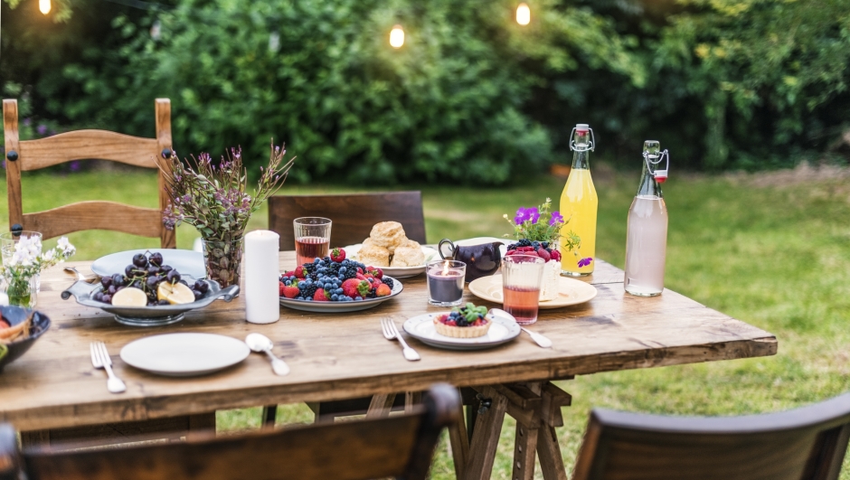 Table Food Lunch Variety Concept
