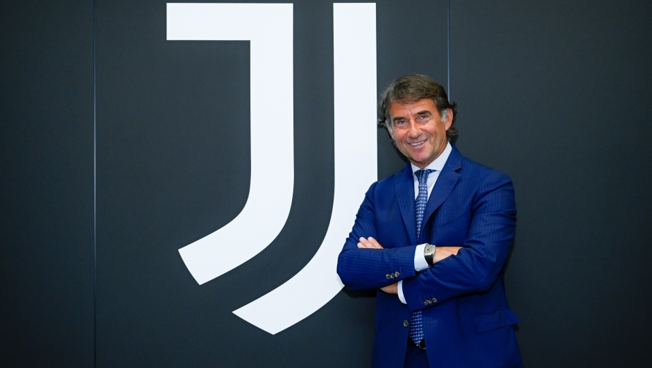  Giovanni Carnevali poses as he is unveiled as new CEO of Juventus at Juventus headquarters on June 15, 2026 in Turin, Italy. (Photo by Daniele Badolato - Juventus FC/Juventus FC via Getty Images)