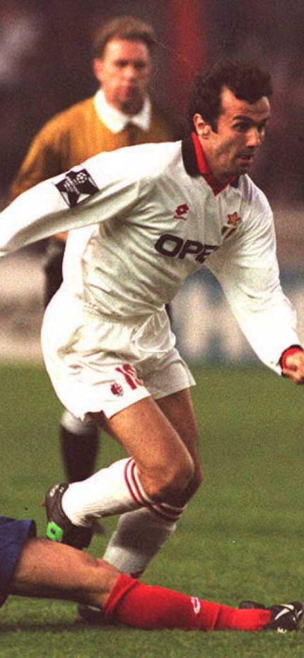 Fanion PSG Vs AC Milan - Coupe D'Europe C1 - Saison 1994/1995 - Vintage