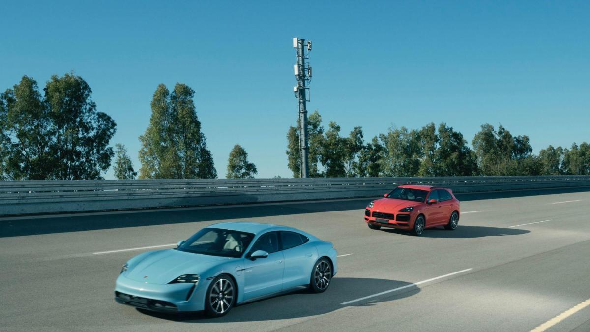 Vodafone e Porsche portano la connettività 5G per la guida ...
