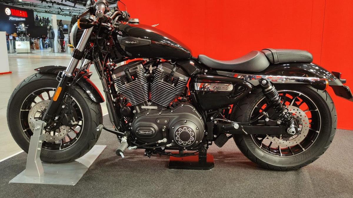 SWM Custom V1200 la HD Sportster si e reincarnata Gazzetta