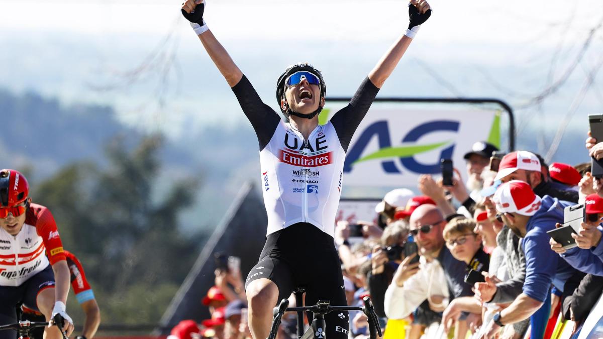 Pogacar vince la Freccia Vallone Gazzetta.it