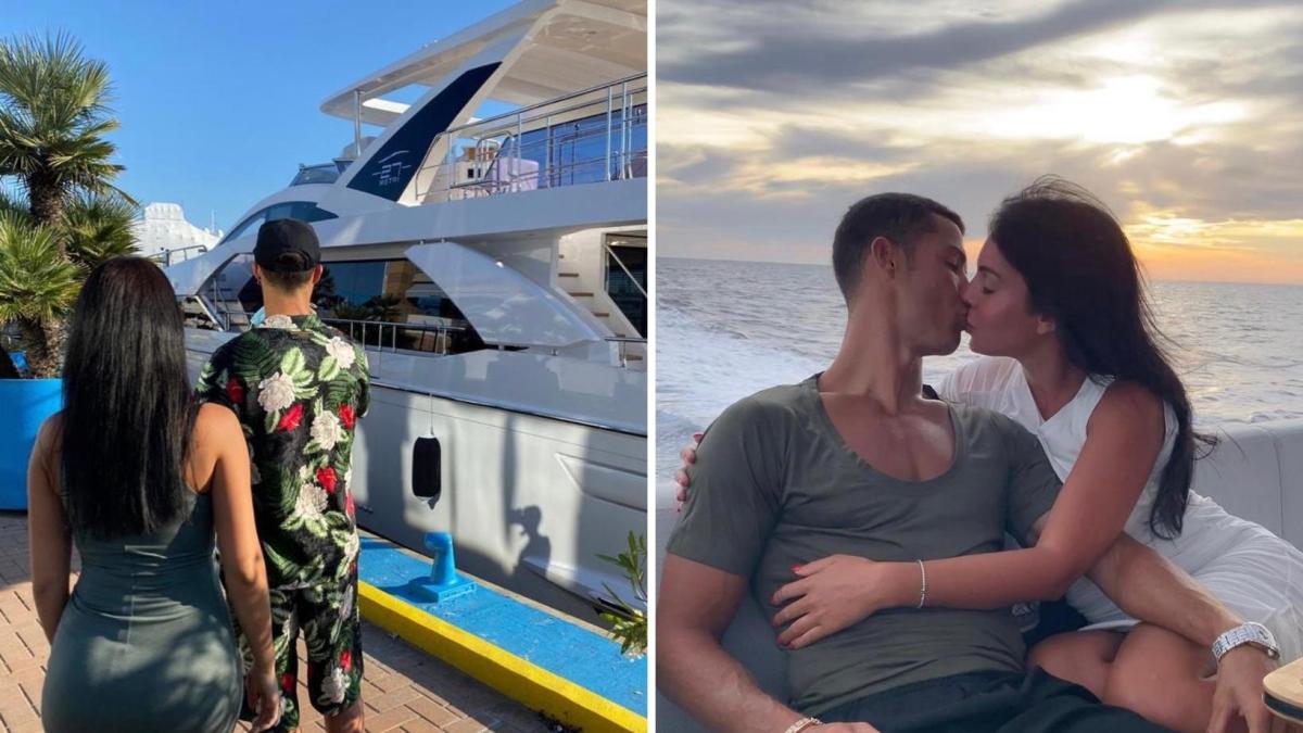 Cristiano Ronaldo on holiday in Sardinia: relaxing on a yacht in Olbia