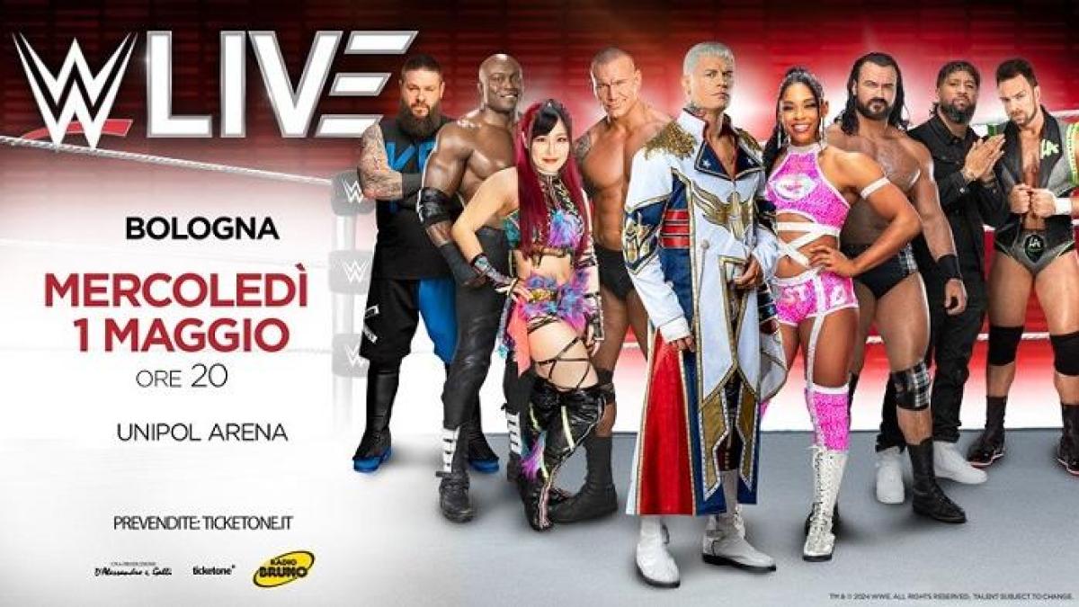 La Wwe torna in Italia dopo WrestleMania 40: show a Bologna | Gazzetta.it