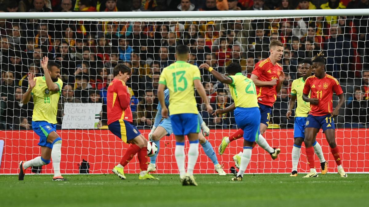 Spagna-Brasile 3-3: Endrick incanta il Bernabeu | Gazzetta.it