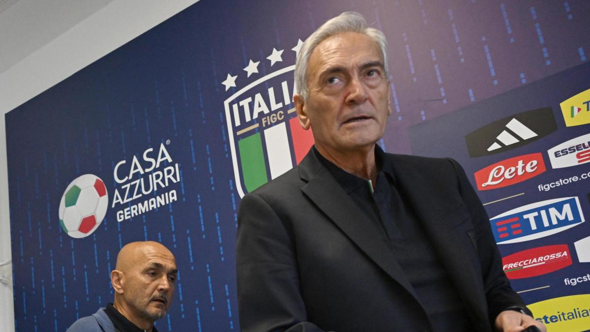 Spalletti, Gravina, desculpas e Itália corre o risco de se classificar para a Copa do Mundo