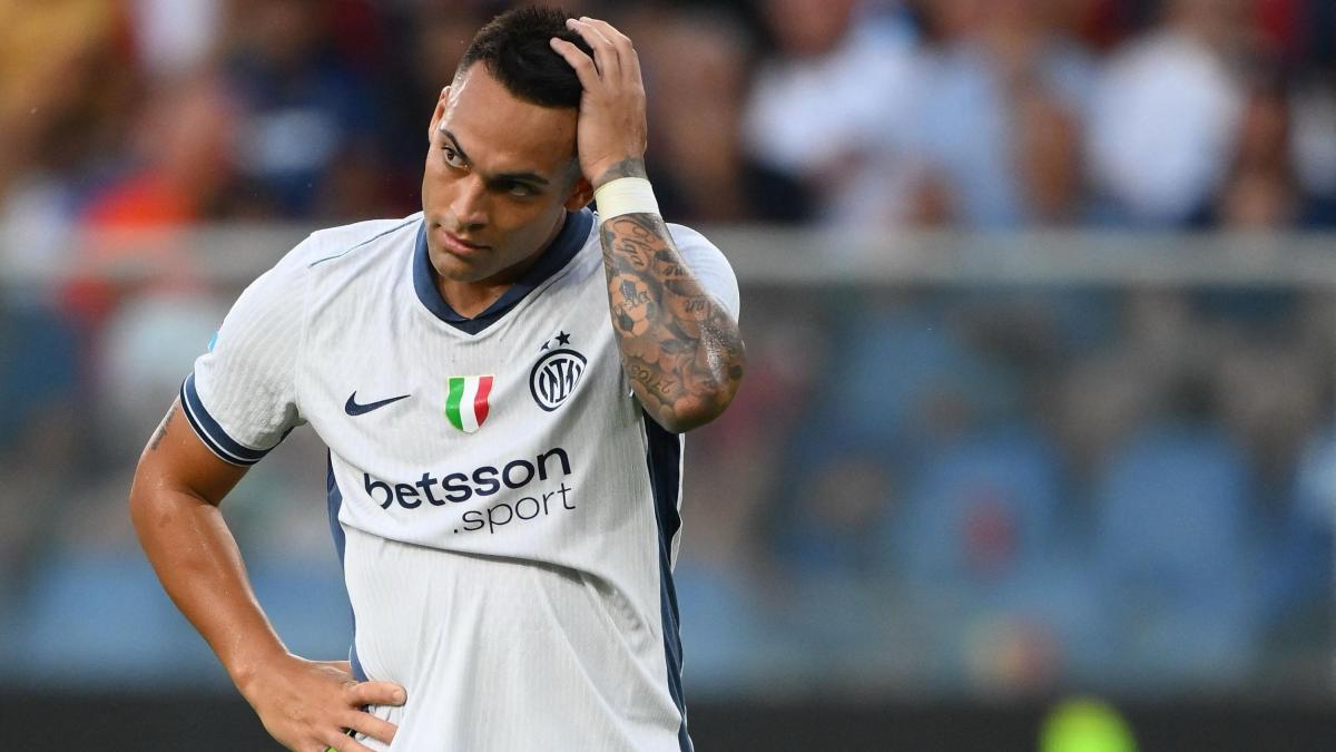 Inter y Lecce corren peligro por Lautaro Martínez