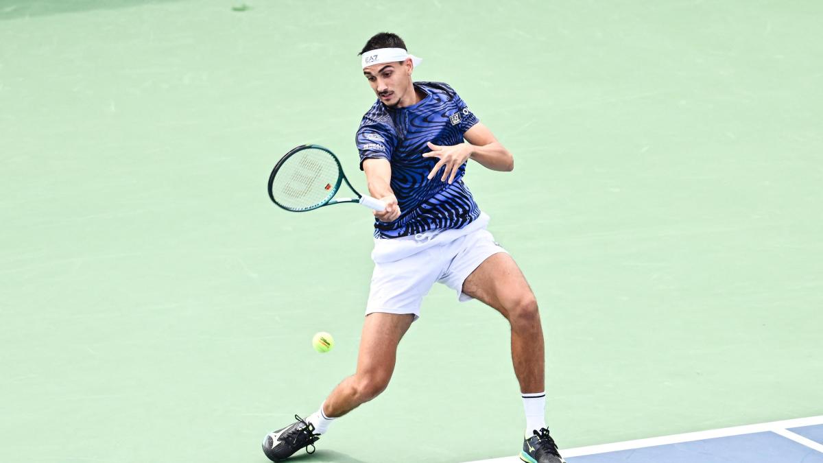 Tenis, Sonego en la final de Winston-Salem: venció a Goffin 6-3, 6-2 en semifinales