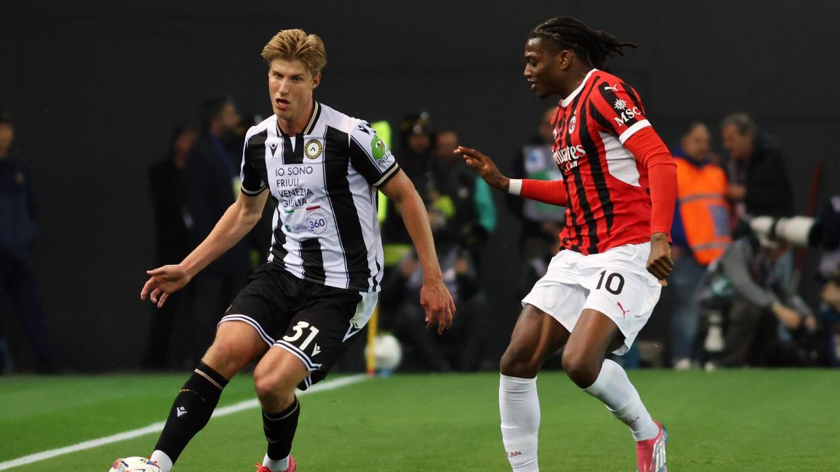 Udinese-Milan, le pagelle: Kristensen sbaglia tutto, 4. Leao è incontenibile, 8