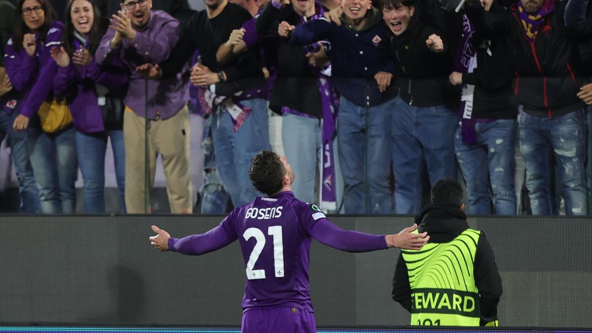 LIVE | Fiorentina-Betis 2-1 al 45': segna Antony, poi doppietta di Gosens di testa. Ora è parità