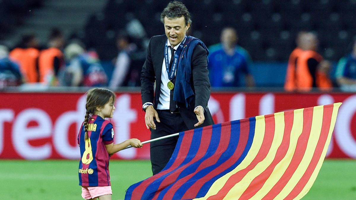 Ancora in finale, in Germania, contro un'italiana: Luis Enrique la gioca con Xana