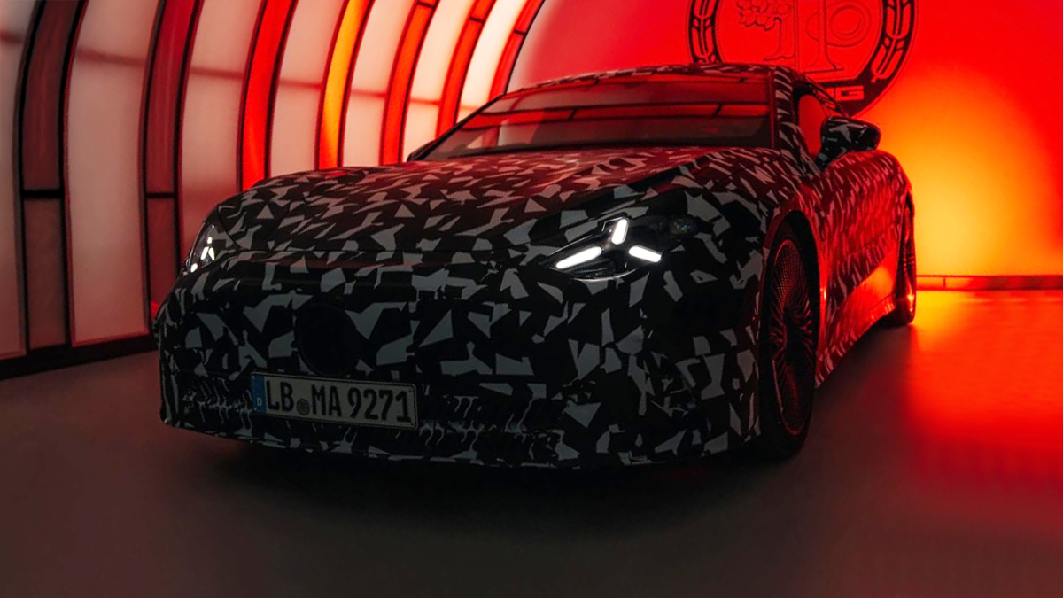 Mercedes Amg: la nuova super berlina elettrica, prime foto