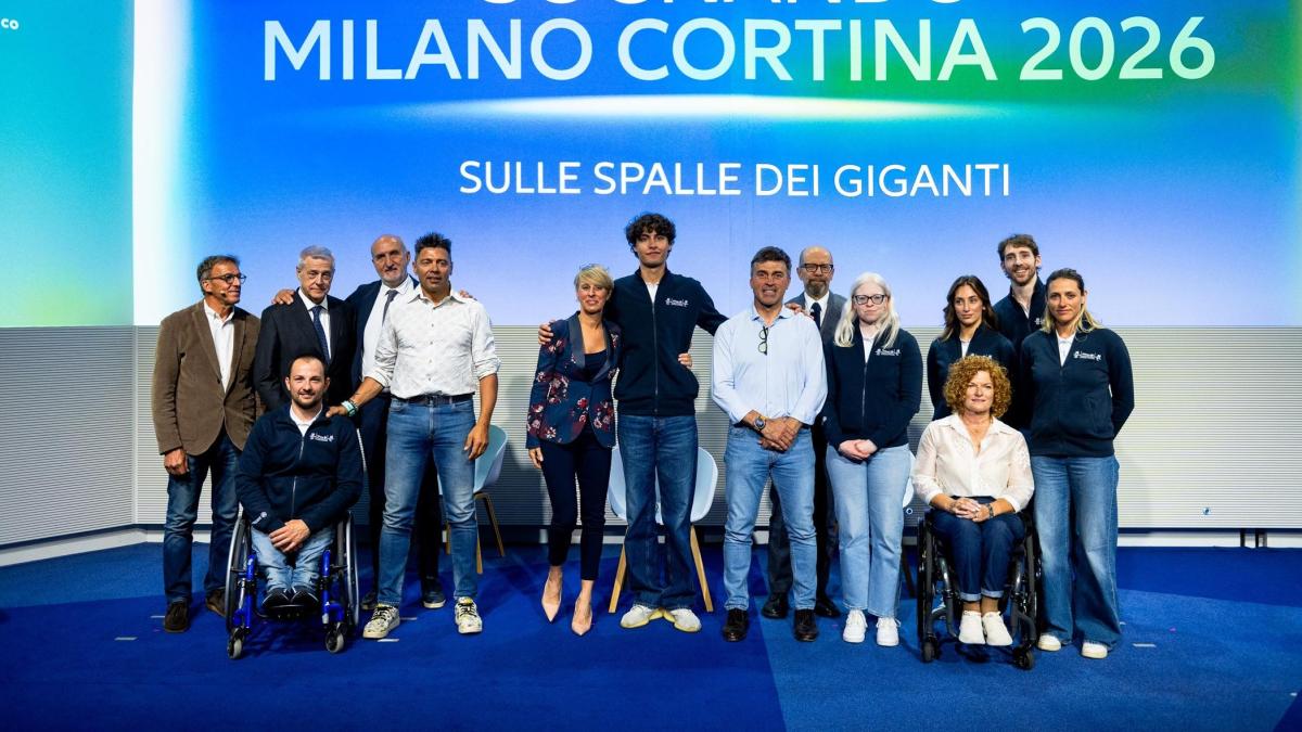 Milano Cortina, nasce il team Allianz: 6 atleti e 6 leggende per un sogno